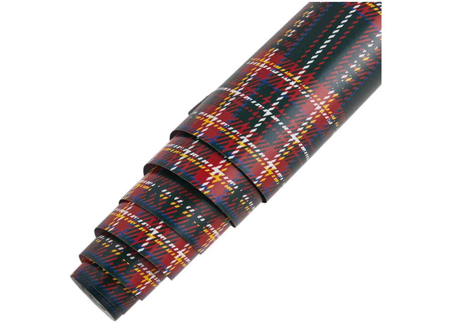 Kith Kithmas Tartan Papier d'emballage Stade