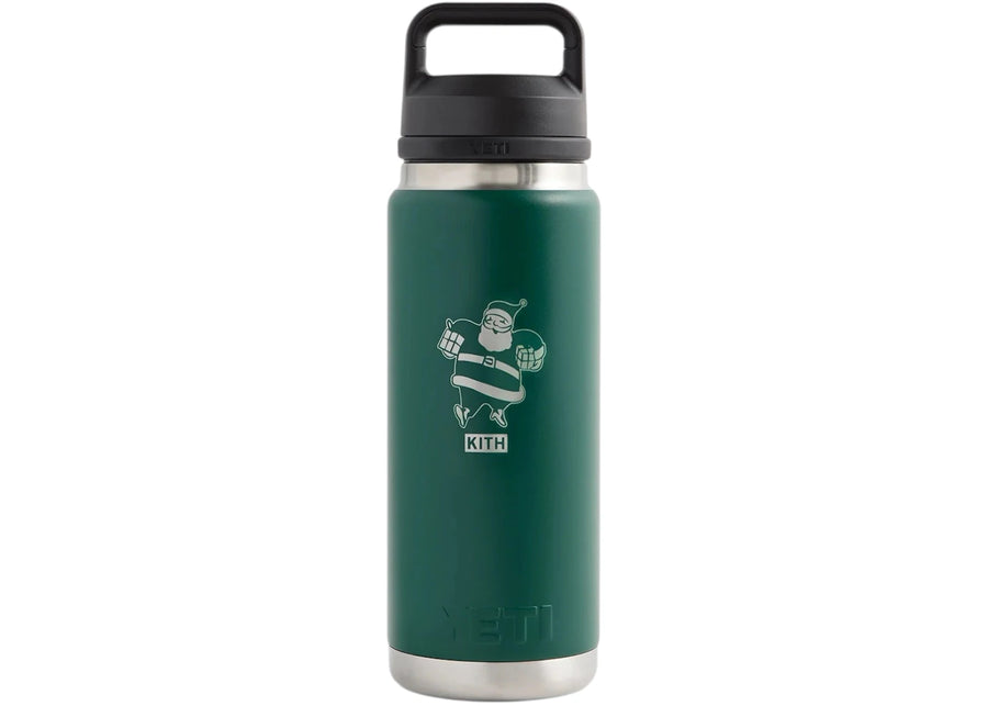 Kith Kithmas Yeti Rambler 26Oz. Water Bottle Green