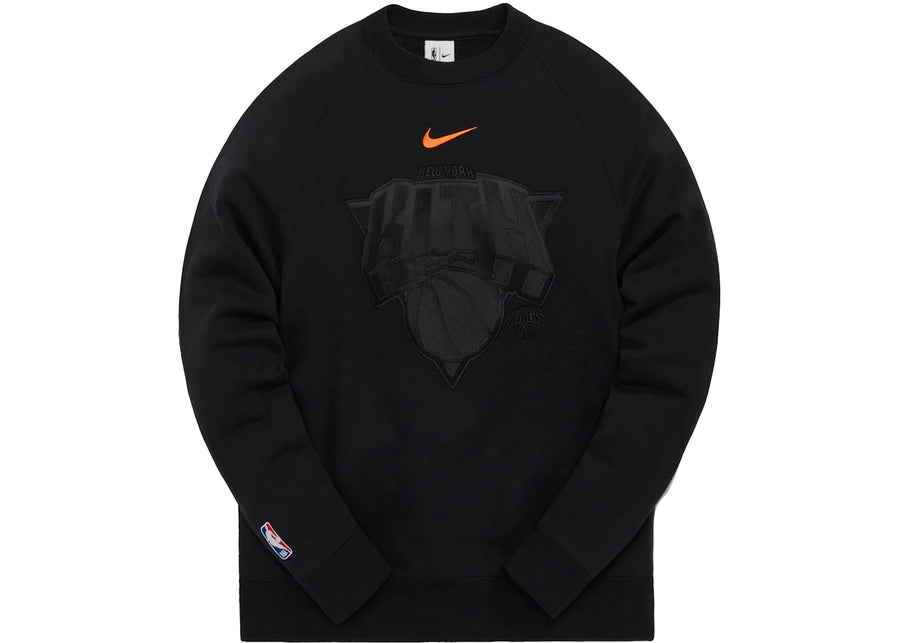 Pull en polaire Kith Nike pour New York Knicks (Collection Automne/Hiver 2021) Noir