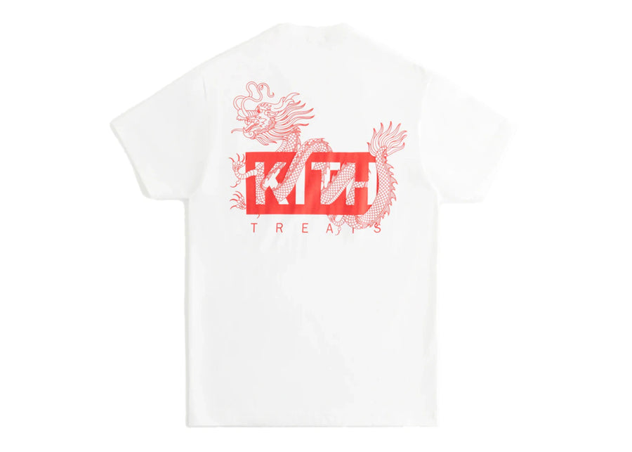 T-shirt à poche Kith Treats Année du Dragon Blanc