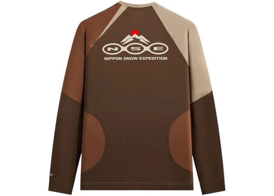 Kith x Columbia Infinity Long Sleeve Baselayer Legacy/Dremel/Umber