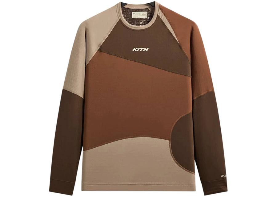Kith x Columbia Infinity Long Sleeve Baselayer Legacy/Dremel/Umber
