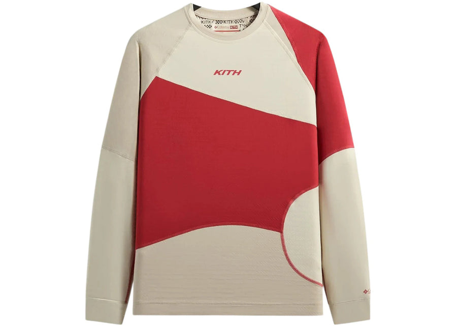 Kith x Columbia Infinity Sous-vêtement technique à manches longues Sandrift/Verge/Veil