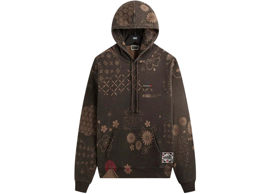 Kith x Columbia Landscape Vintage Nelson Hoodie Kindling