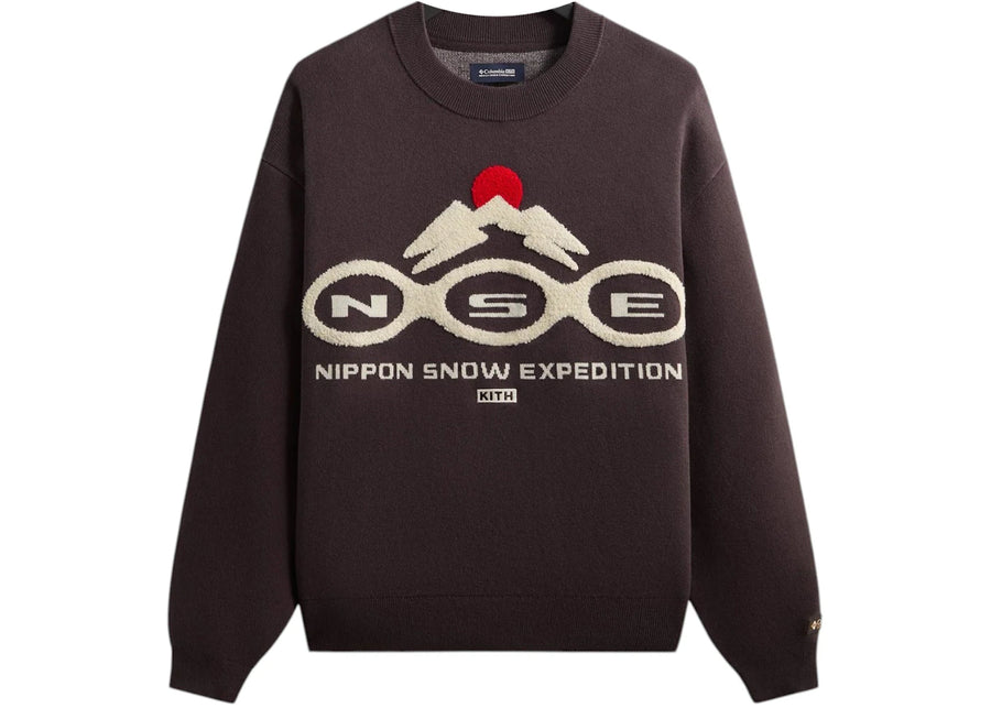 Kith x Columbia NSE Crewneck Sweater Kindling