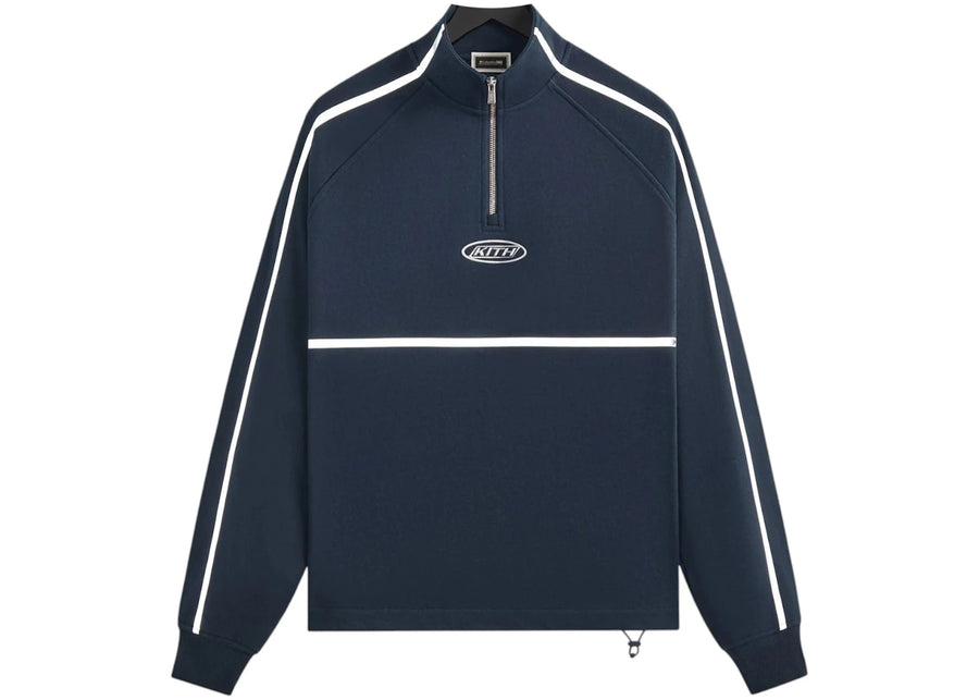 Kith x Columbia Reflective Funnel Neck Quarter Zip Nocturnal