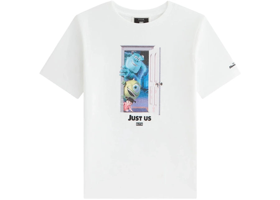 Kith x Disney Kids Pixar Monsters Inc. Just Us Tee White