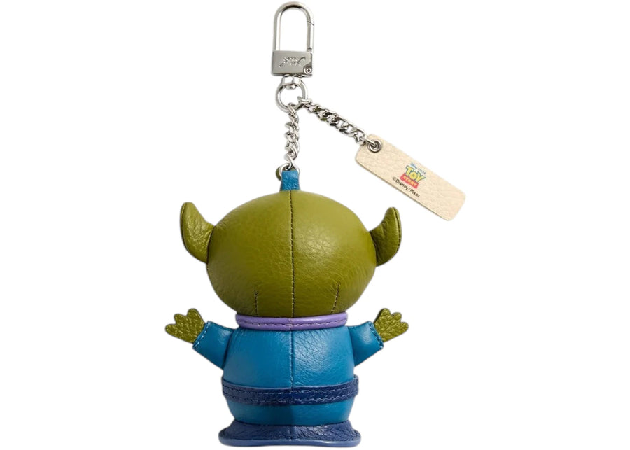 Kith x Disney Pixar Alien Toy Story Leather Key Charm Multicolor
