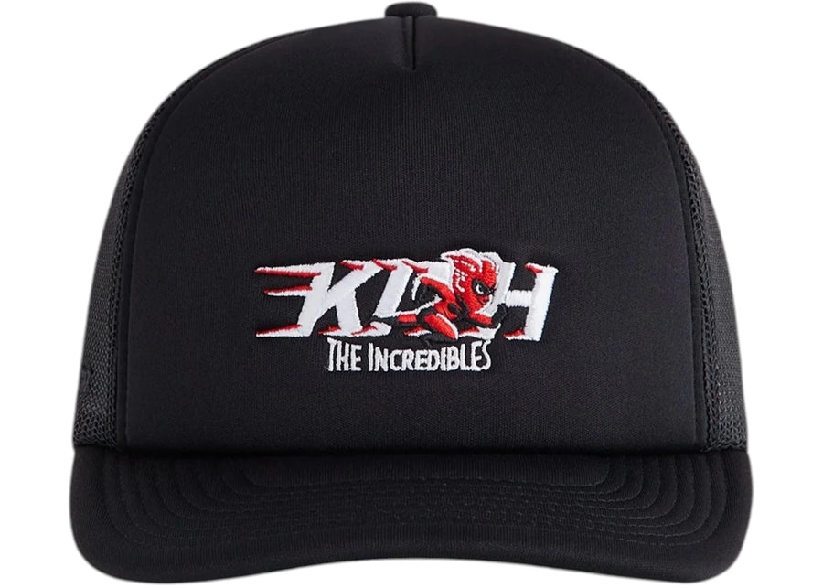 Kith x Disney Pixar Dash Nolan Trucker Hat Black