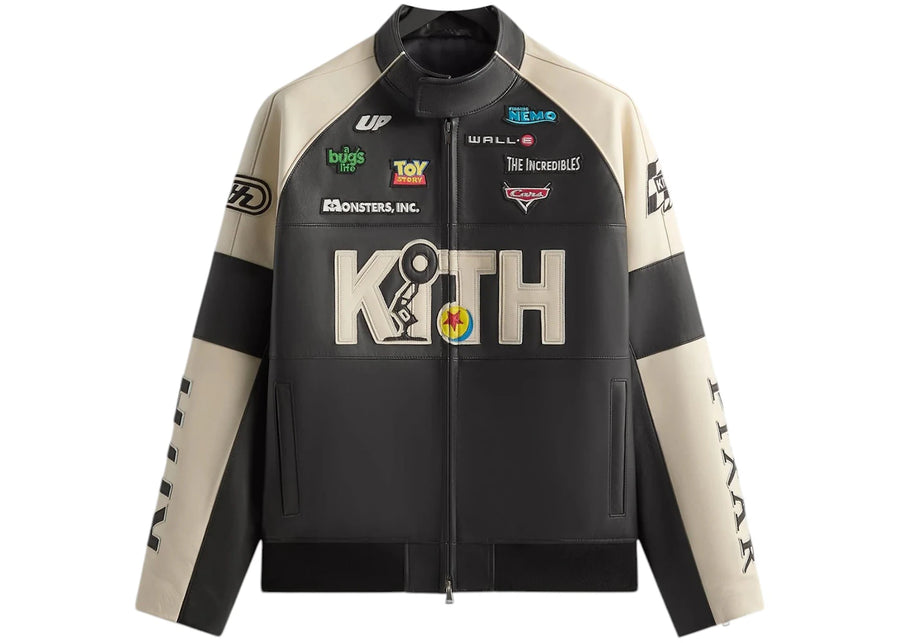 Kith x Disney Pixar Dejan Leather Jacket Black