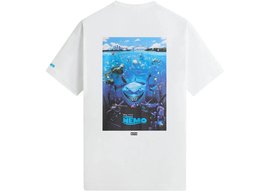 Kith x Disney Pixar Finding Nemo Family Vintage Tee White