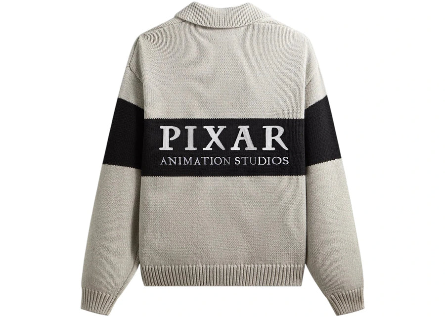Kith x Disney Pixar Nelson Rugby Sweater Light Heather Grey