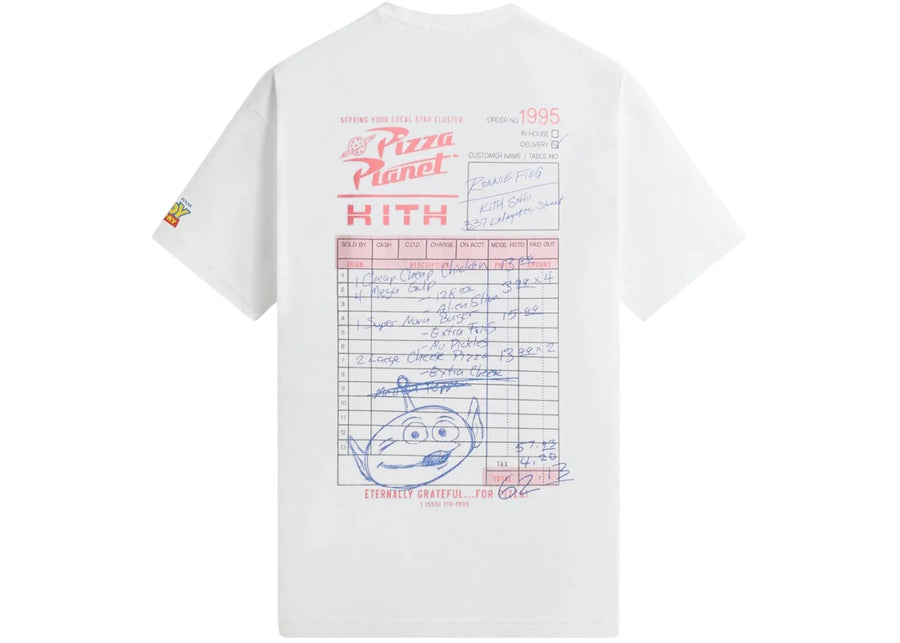 Kith x Disney Pixar Pizza Planet Tee White