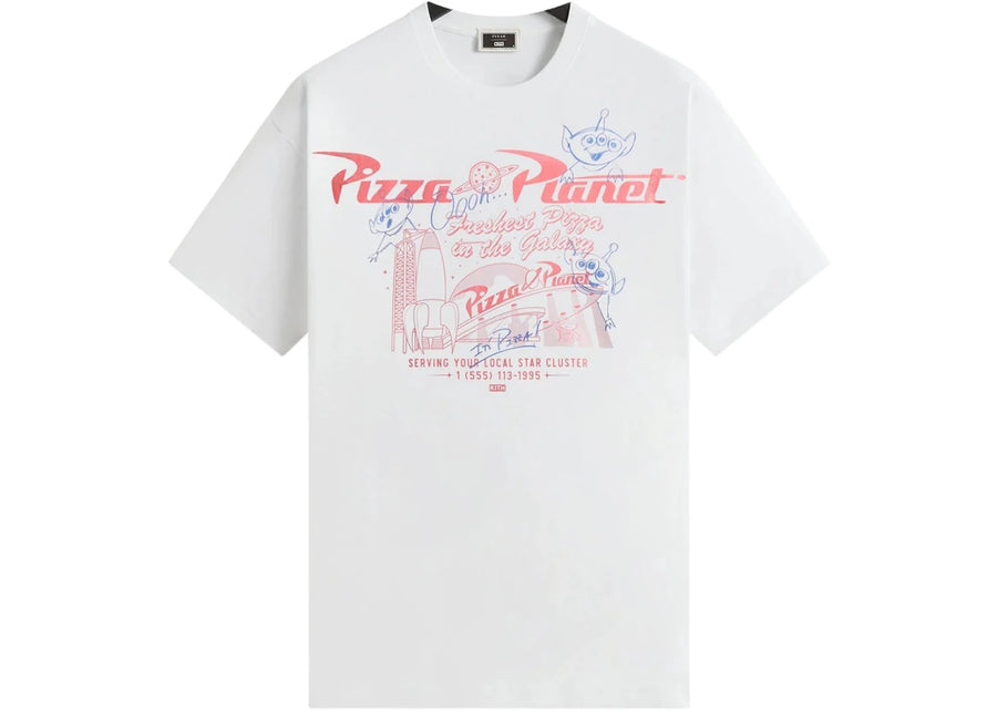 Kith x Disney Pixar Pizza Planet Tee White