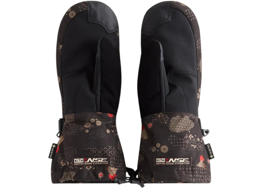 Kith x Oakley Gauntlet Mittens Espresso