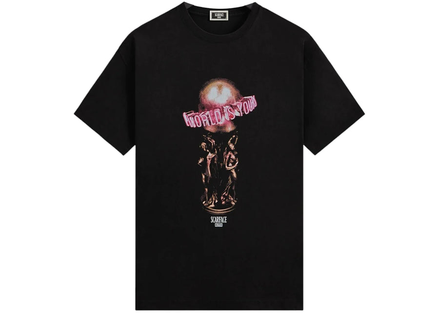 T-shirt noir Kith x Scarface « Le monde est à toi »