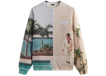 Kith x Scarface Tony Miami Vintage Nelson Crewneck Multicolor