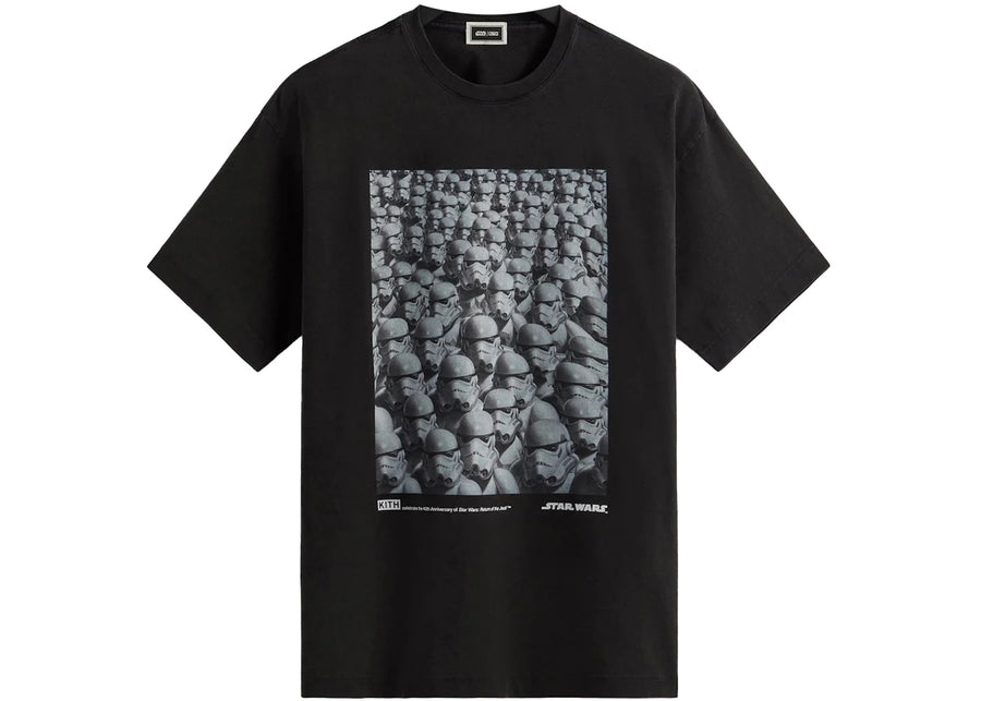 Kith x STAR WARS Stormtrooper Vintage Tee Noir PH