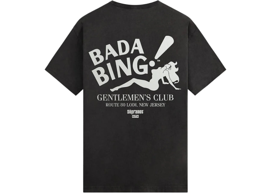 T-shirt vintage noir Kith x Les Sopranos Bada Bing