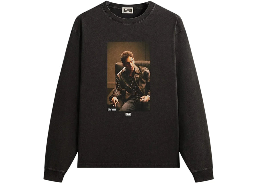 Kith x The Sopranos Christopher Vintage T-shirt à manches longues noir