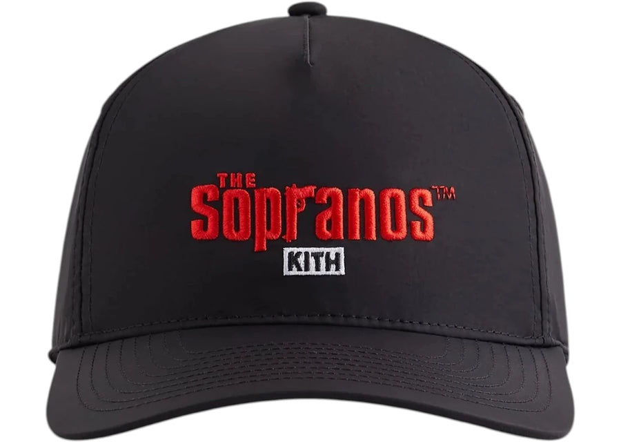 Kith x The Sopranos Nylon Bay Casquette basse à pincement noire