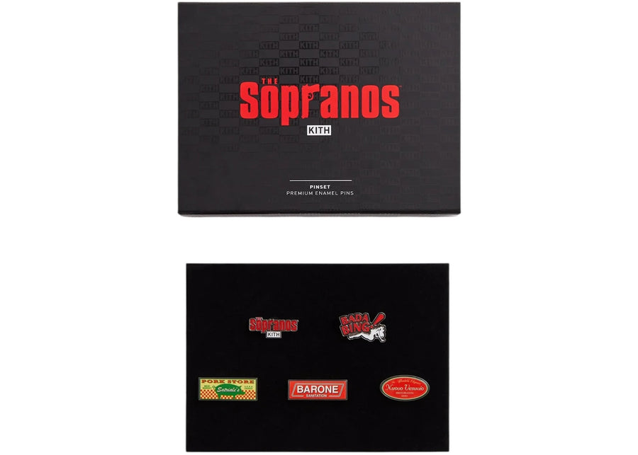 Kith x The Sopranos Pin Set (Set of 5) Multicolor