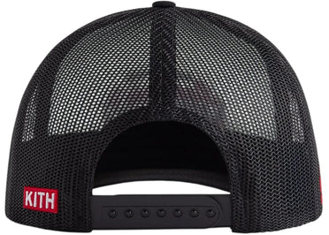 Kith x The Sopranos Satriale's Nolan Trucker Hat Black