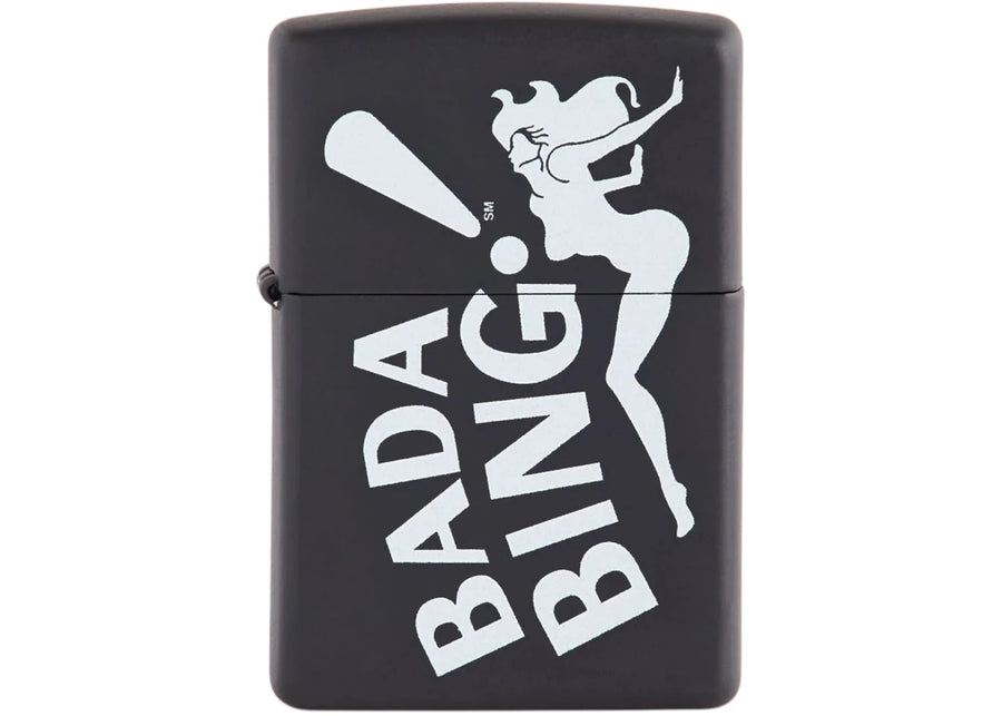 Briquet Zippo noir Kith x Les Sopranos