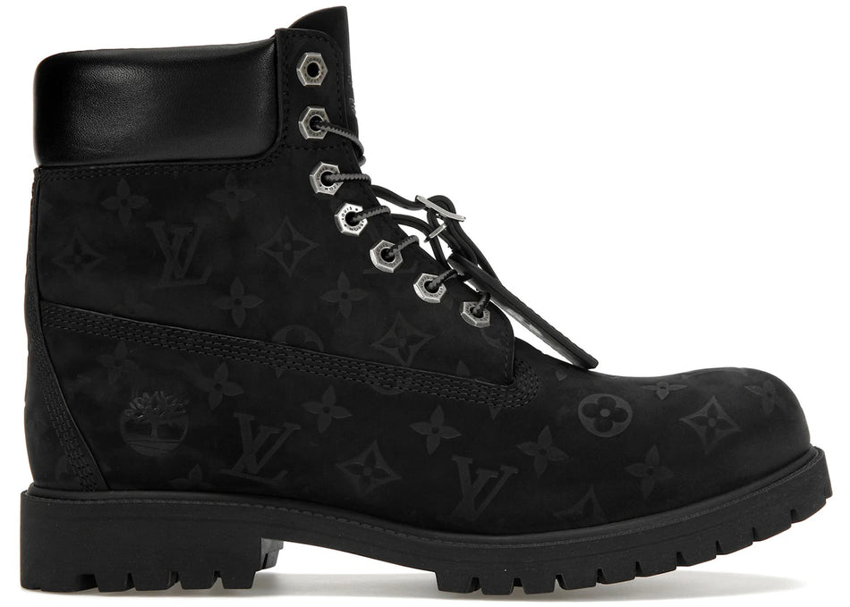 Louis Vuitton Timberland 6" Ankle Boot Black Monogram