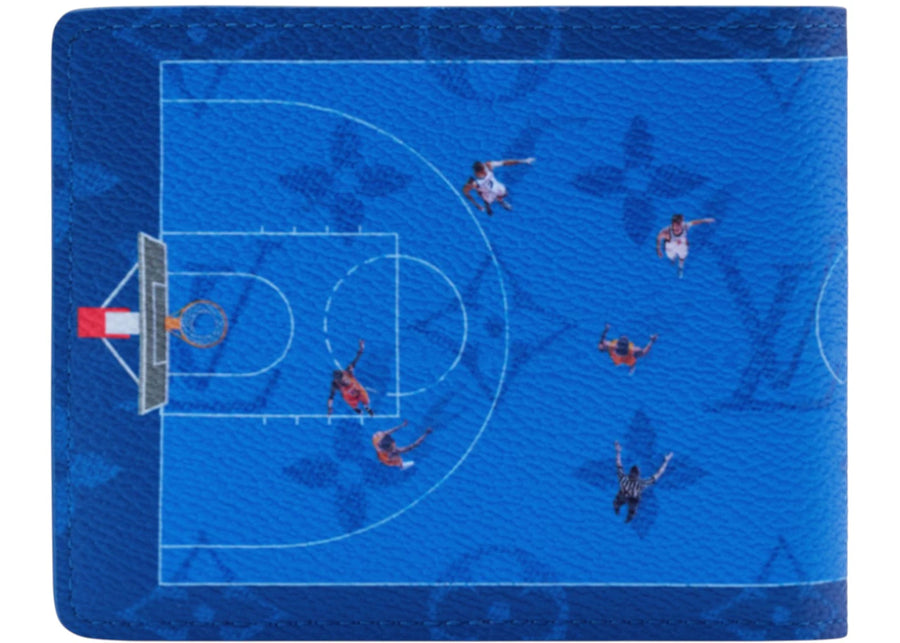 Portefeuille fin Louis Vuitton Basketball/Bleu