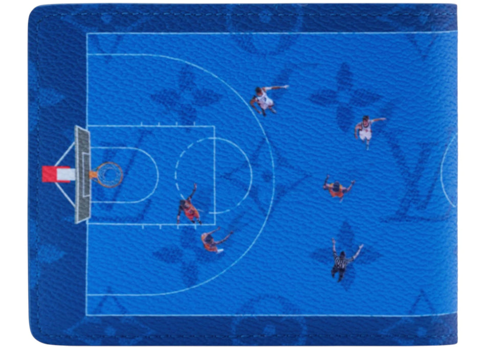 Louis Vuitton Basketball Slender Wallet Basketball/Blue