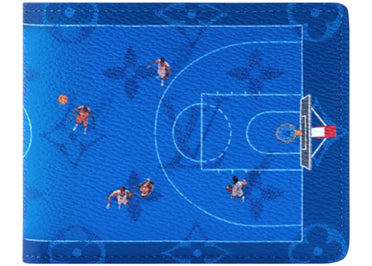 Louis Vuitton Basketball Slender Wallet Basketball/Blue