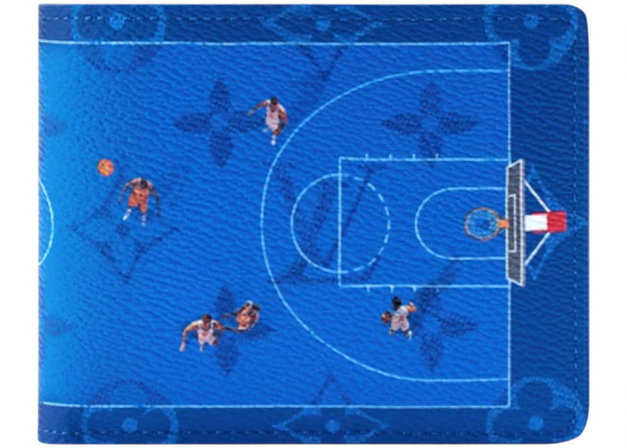 Portefeuille fin Louis Vuitton Basketball/Bleu