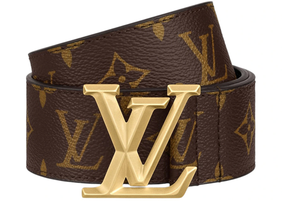 Louis Vuitton Belt LV Pyramid 40mm Brown/Gold