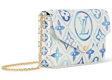 Louis Vuitton Felicie Pochette Lagoon Blue