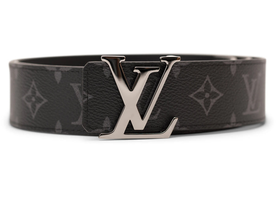 Ceinture Louis Vuitton Initiales Monogram Eclipse Noir/Gris