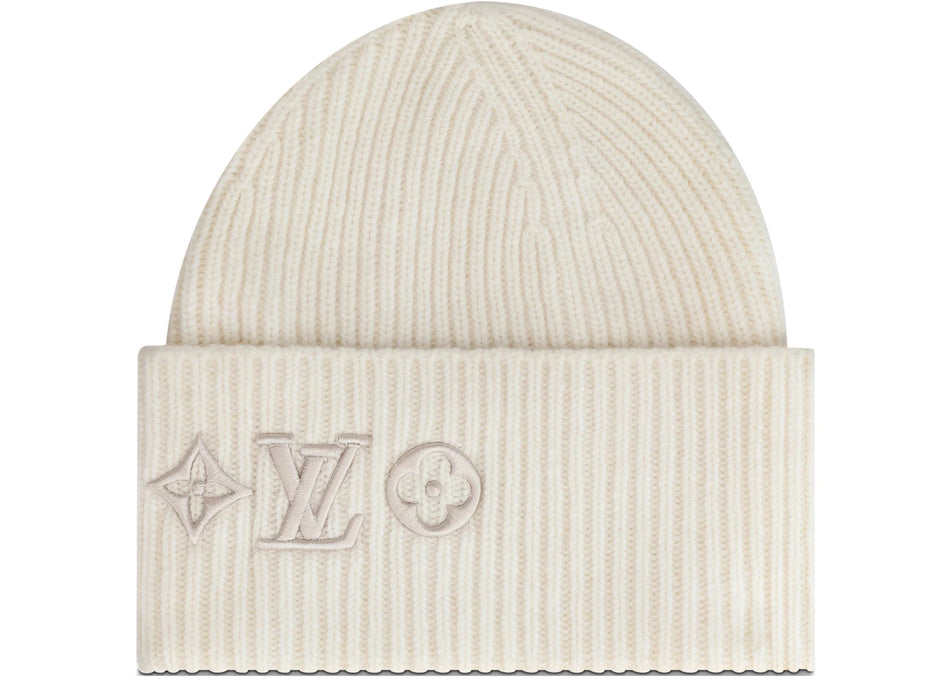 Louis Vuitton LV Headline Beanie White