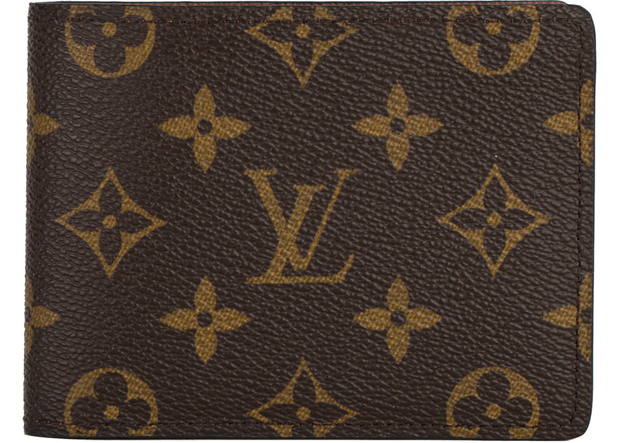 Portefeuille multiple Louis Vuitton Monogram Marron