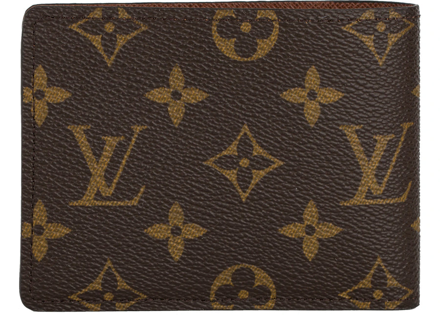 Portefeuille multiple Louis Vuitton Monogram Marron