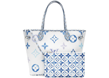 Louis Vuitton Neverfull MM Monogram Blue