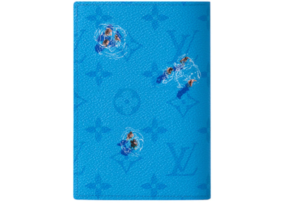 Louis Vuitton Pool Passport Cover Blue Lagoon