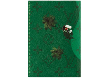 Louis Vuitton Golf Passport Cover Green