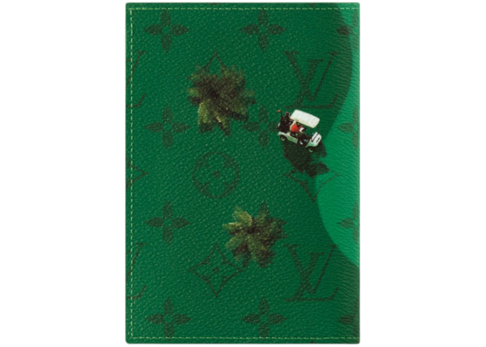 Louis Vuitton Golf Passport Cover Green