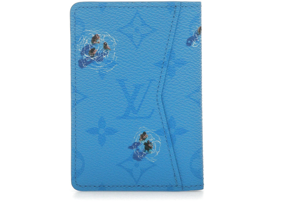 Louis Vuitton Pool Pocket Organizer Blue Lagoon
