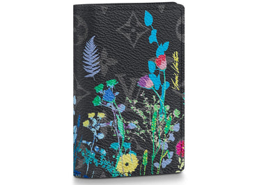 Louis Vuitton Pocket Organizer Monogram Eclipse Foliage
