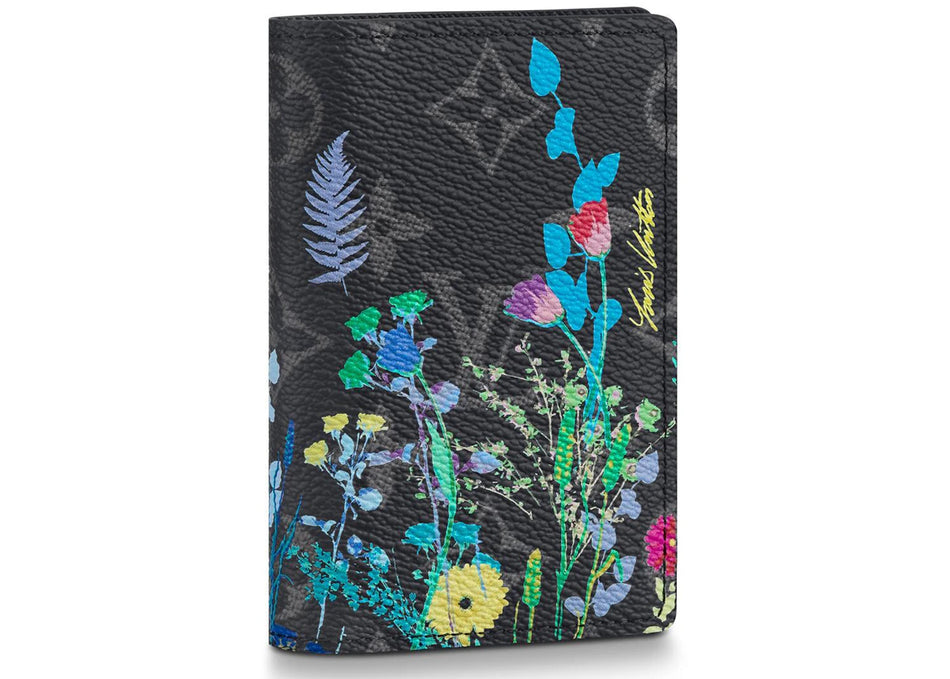 Louis Vuitton Pocket Organizer Monogram Eclipse Foliage