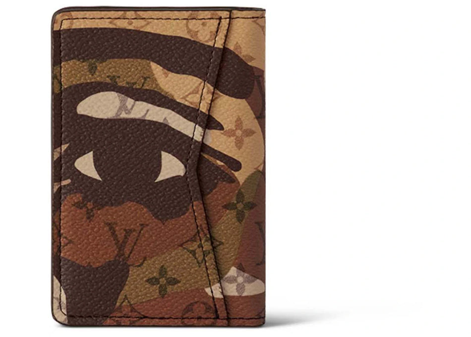 Louis Vuitton Pocket Organizer Tan Brown