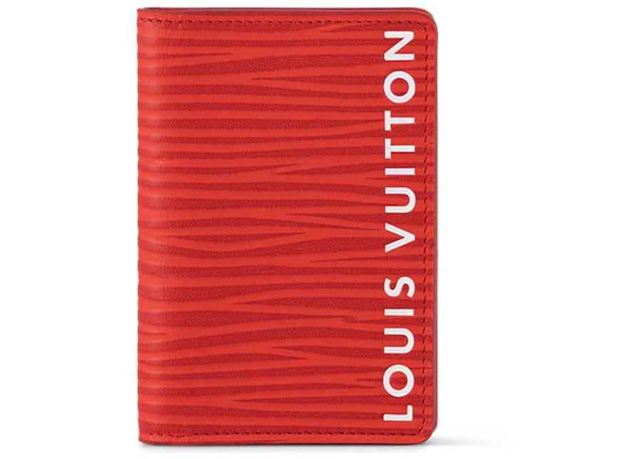 Organiseur de poche Louis Vuitton rouge vermillon