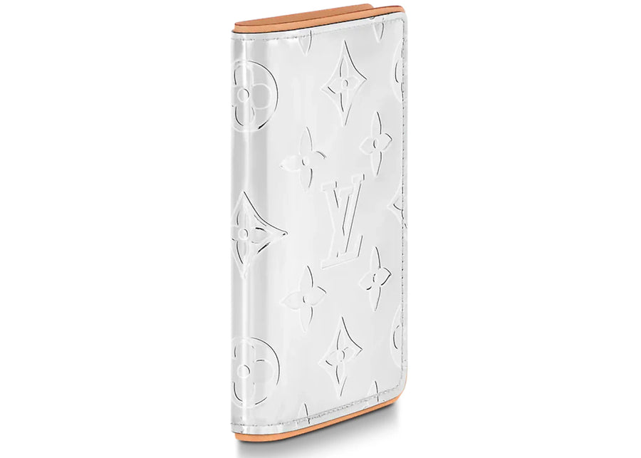 Organiseur de poche fin Louis Vuitton avec miroir monogrammé