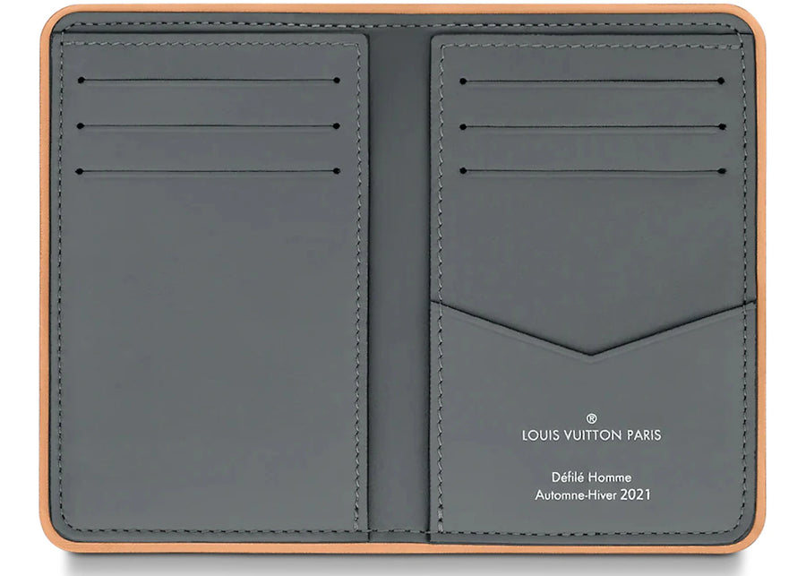 Organiseur de poche fin Louis Vuitton avec miroir monogrammé